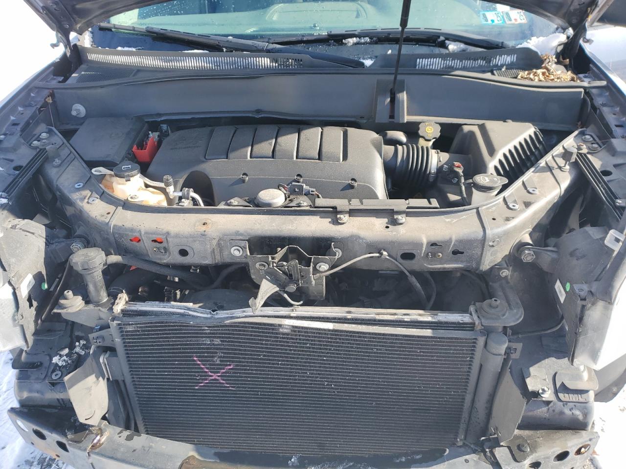 2014 GMC Acadia VIN 1GKKVPKD5EJ290101 Copart auction photo, front end damage thumbnail 12