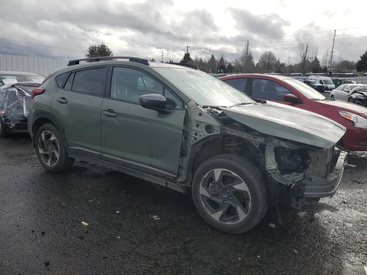 2024 Subaru XV VIN 4S4GUHL67R3730013 Copart auction photo, front end damage thumbnail 4