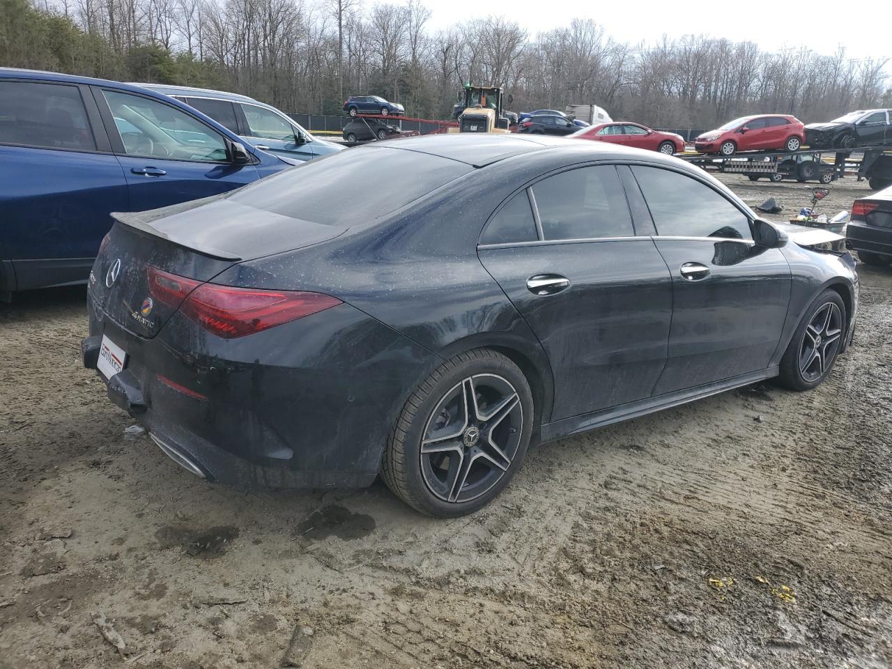 2024 Mercedes-Benz CLA-klasse VIN W1K5J4HB5RN454962 Copart auction photo, front end damage thumbnail 3
