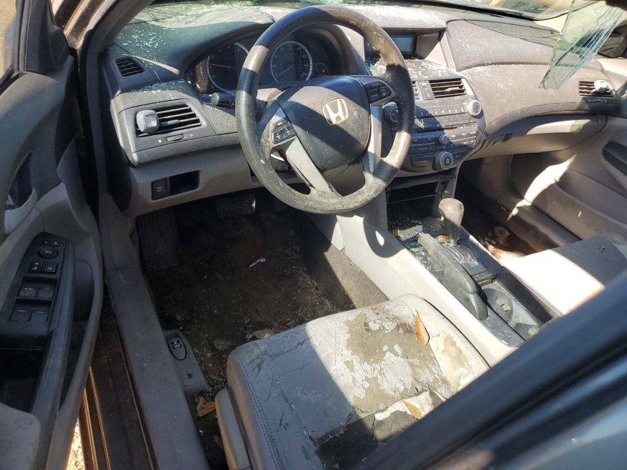 2008 Honda Accord VIN 1HGCP26308A027180 Copart auction photo, front end / top/roof damage thumbnail 8