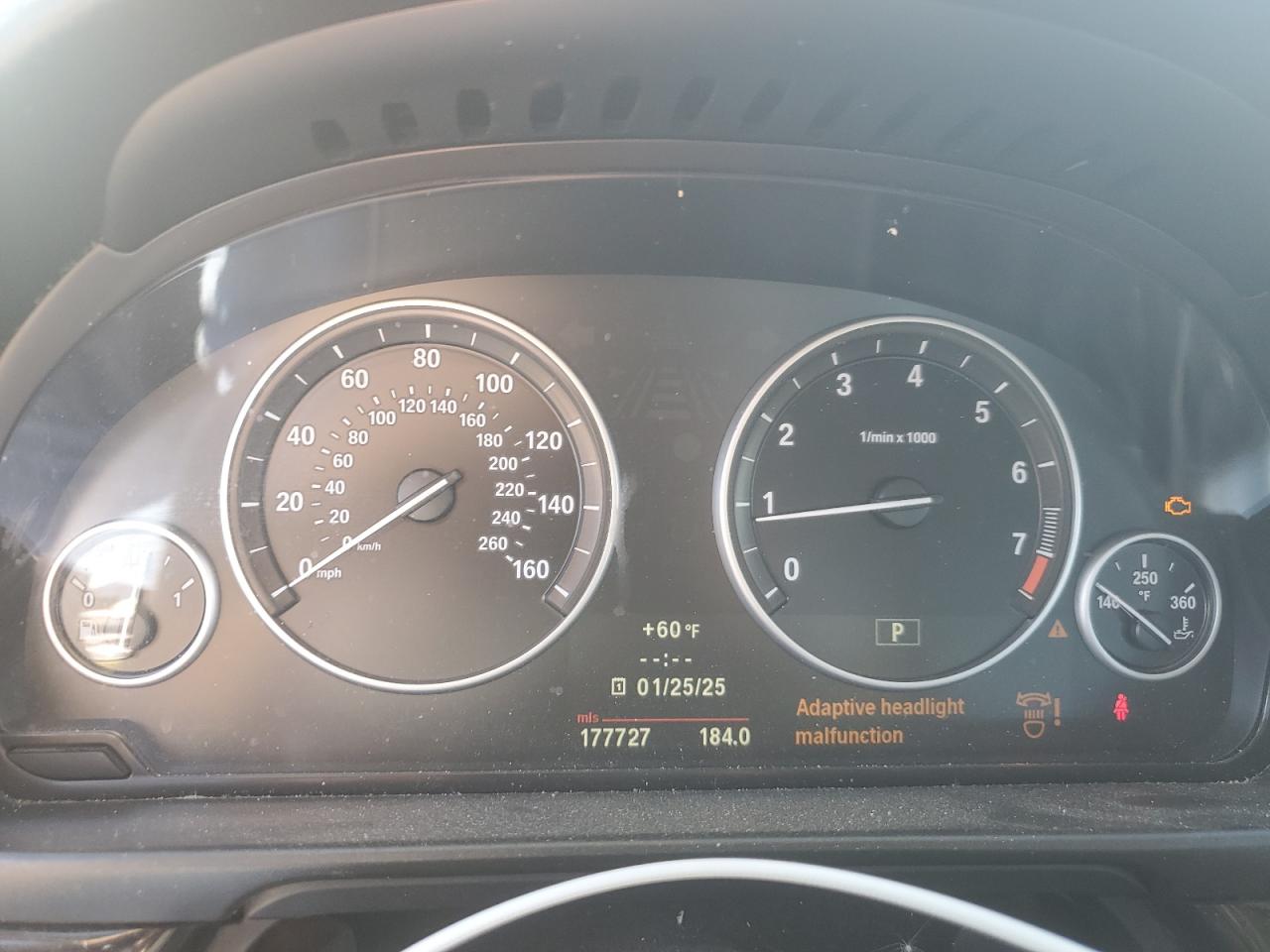 2012 BMW 5er VIN WBAXG5C57CDY30323 Copart auction photo, mechanical / minor dent/scratches damage thumbnail 9