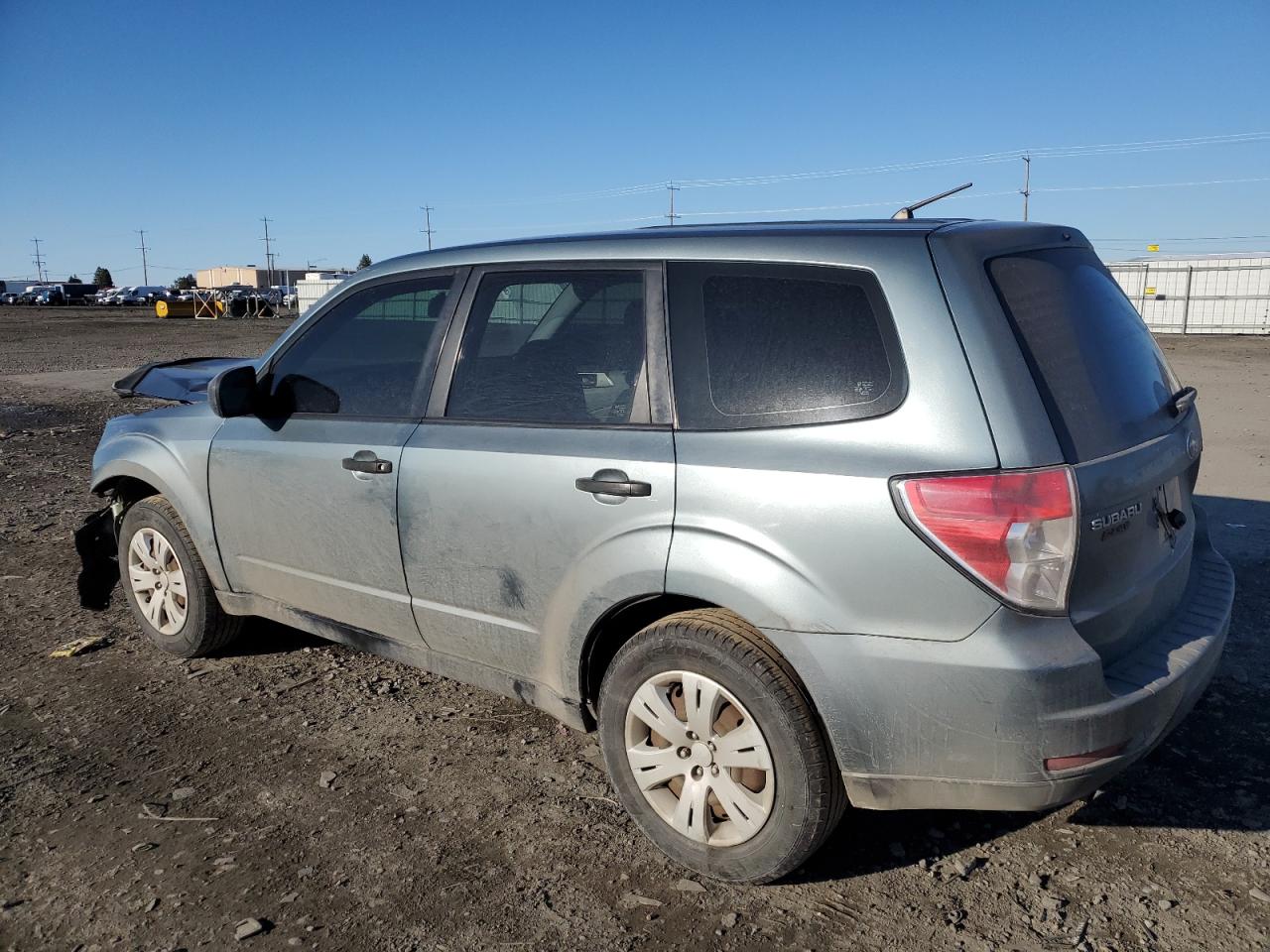 2009 Subaru Forester VIN JF2SH61619H763443 Copart auction photo, front end damage thumbnail 2