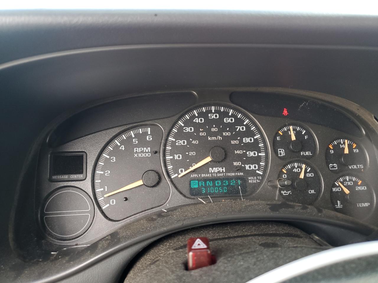 2002 Chevrolet Avalanche VIN 3GNEK13T02G186897 Copart auction photo, front end damage thumbnail 9