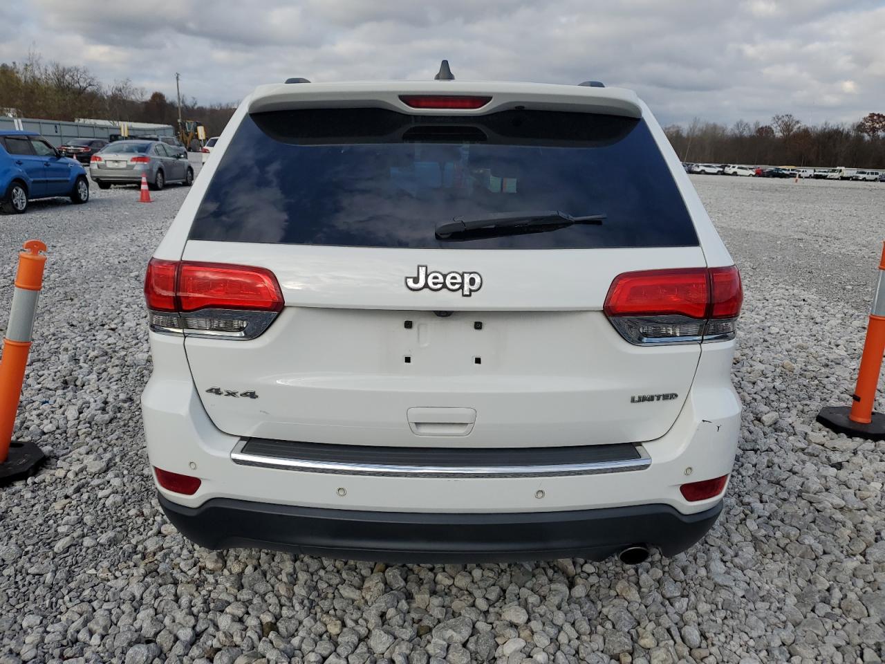 2016 Jeep Grand Cherokee VIN 1C4RJFBG9GC321769 Copart auction photo, front end / side damage thumbnail 6