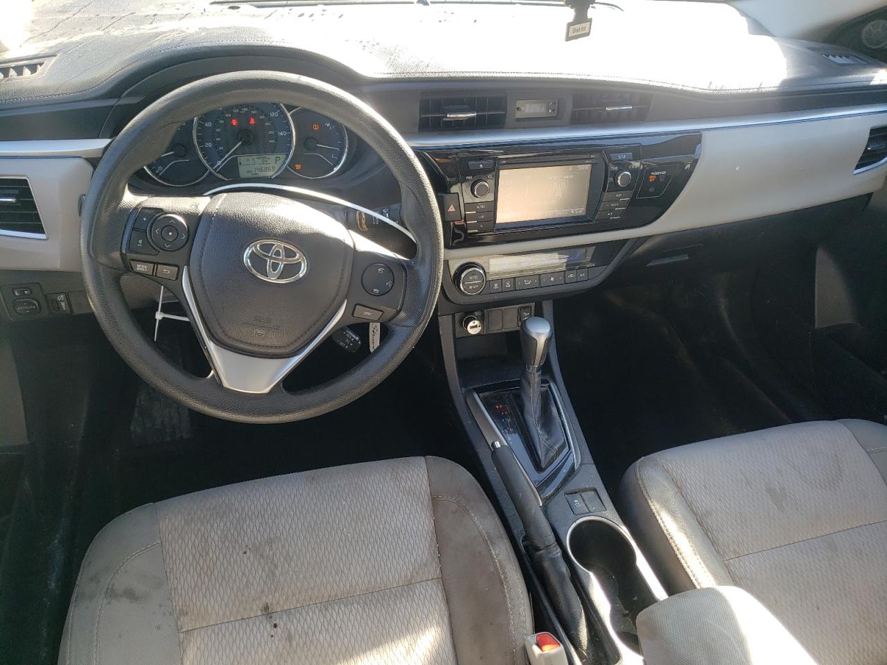 2015 Toyota Corolla VIN 2T1BURHE6FC394006 Copart auction photo, front end / side damage thumbnail 8