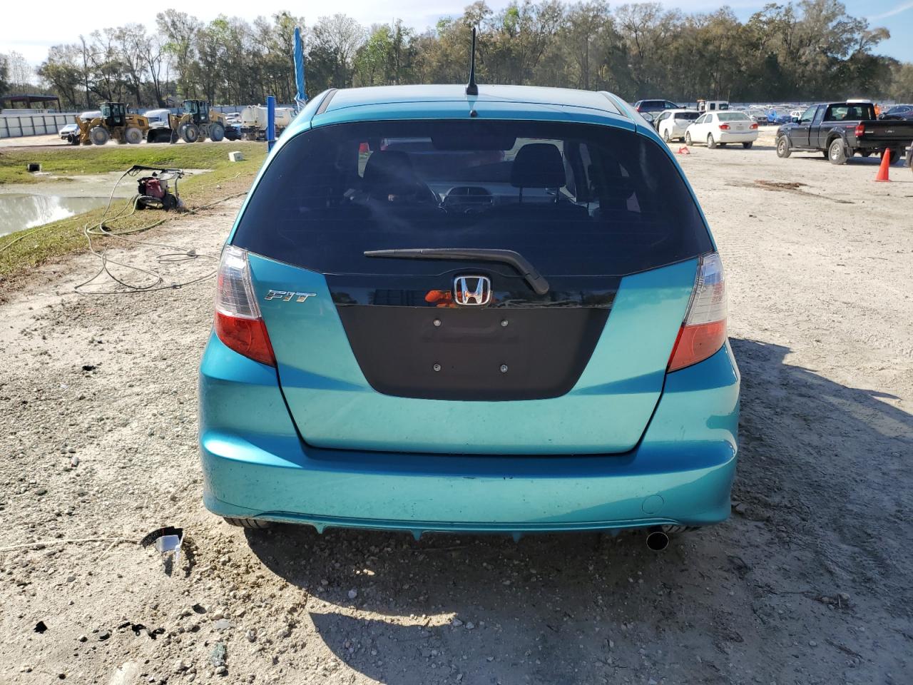 2012 Honda Fit VIN JHMGE8G38CC036986 Copart auction photo, front end damage thumbnail 6