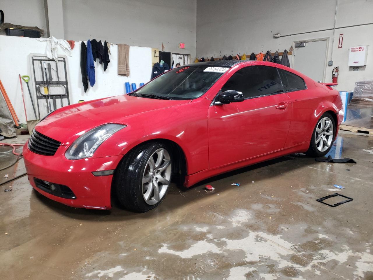 2004 Infiniti G VIN JNKCV54EX4M822576