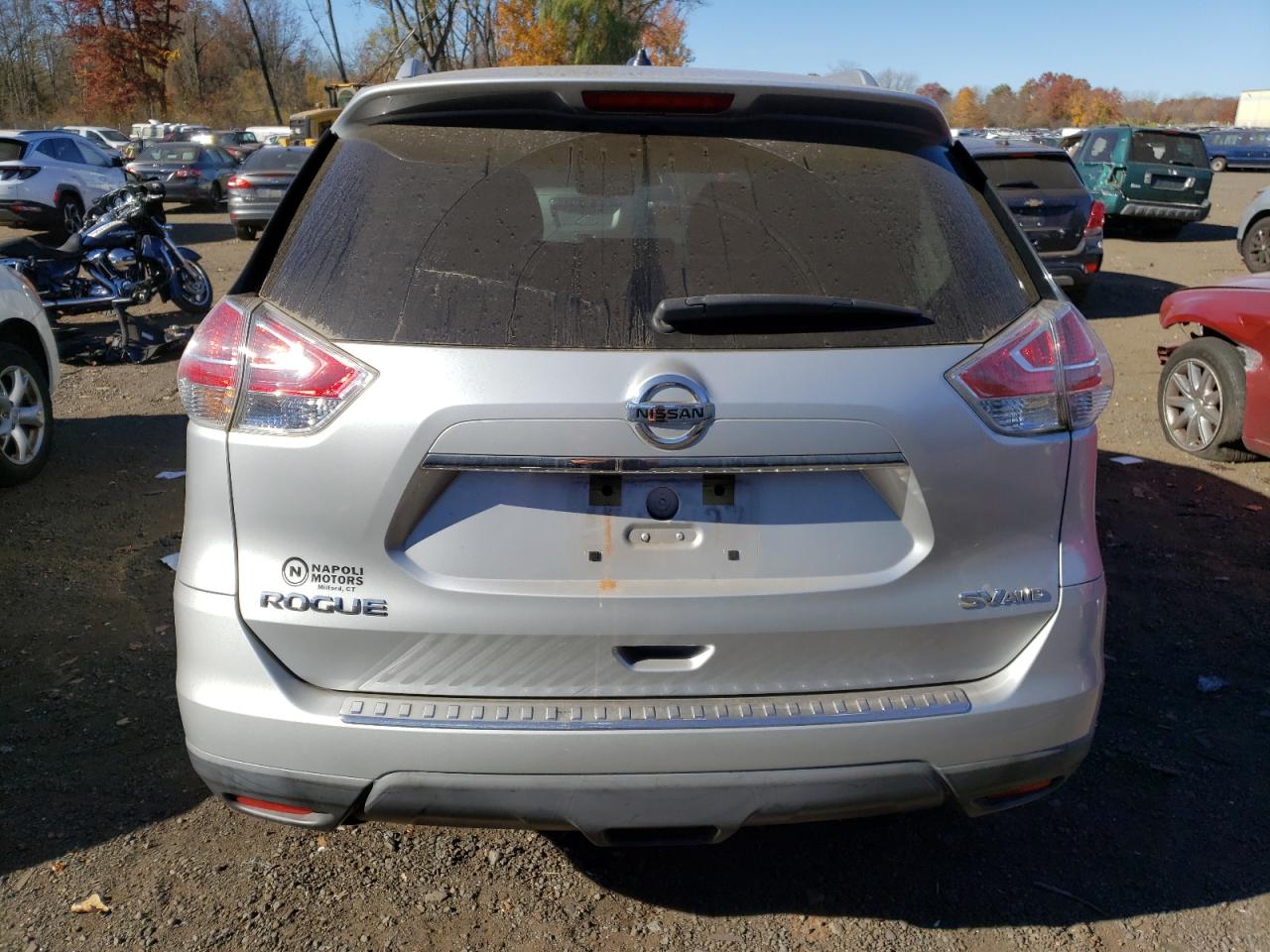 2016 Nissan Rogue VIN KNMAT2MV0GP643074 Copart auction photo, front end damage thumbnail 6