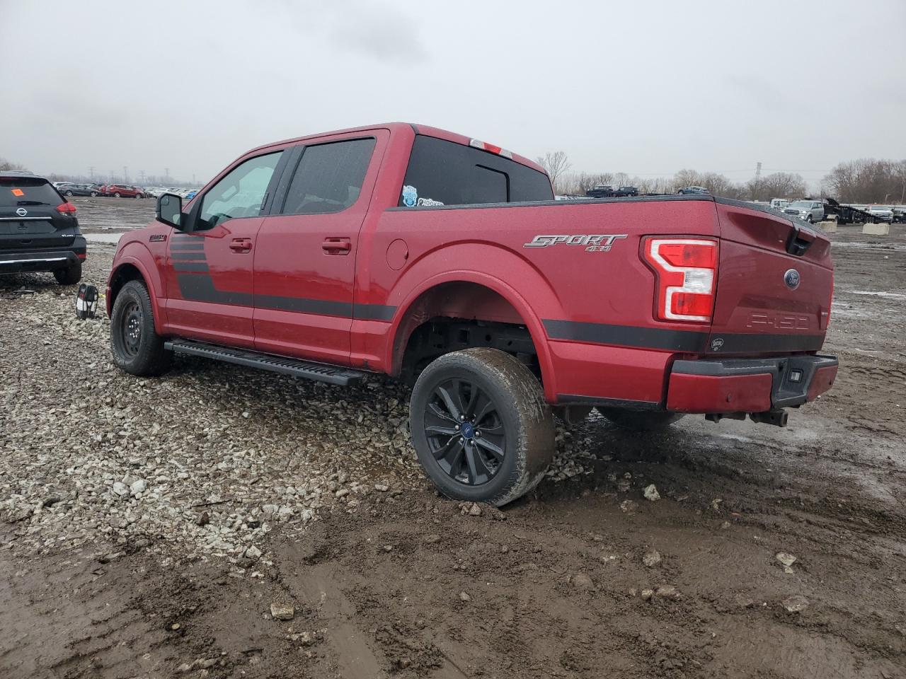 2018 Ford F-150 VIN 1FTEW1EG2JFB42378 Copart auction photo, undercarriage / side damage thumbnail 2