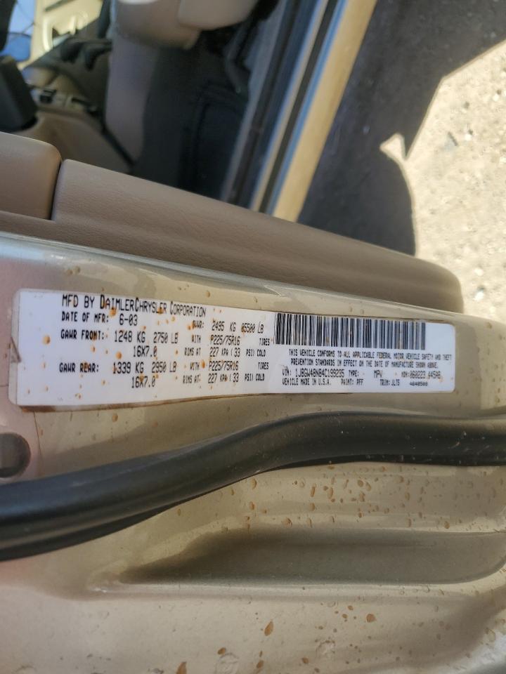 2004 Jeep Grand Cherokee VIN 1J8GW48N84C199235 Copart auction photo, mechanical damage thumbnail 12