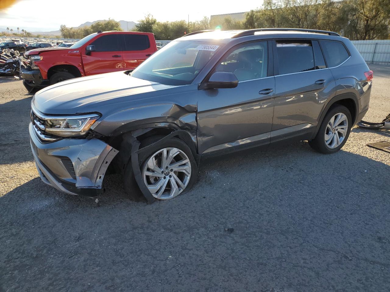 2021 Volkswagen Atlas VIN 1V2WR2CAXMC522136