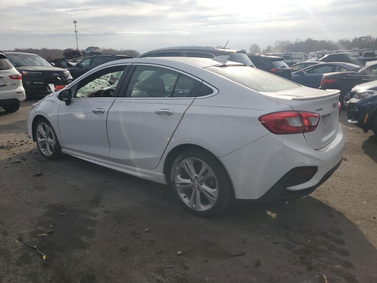 2018 Chevrolet Cruze VIN 1G1BF5SM5J7152944 Copart auction photo, top/roof damage thumbnail 2