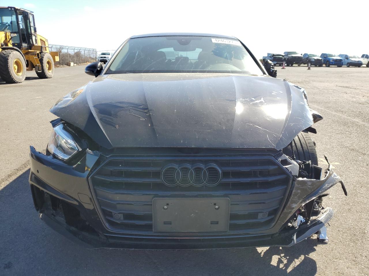 2019 Audi A5 VIN WAUENCF50KA074962 Copart auction photo, front end damage thumbnail 5