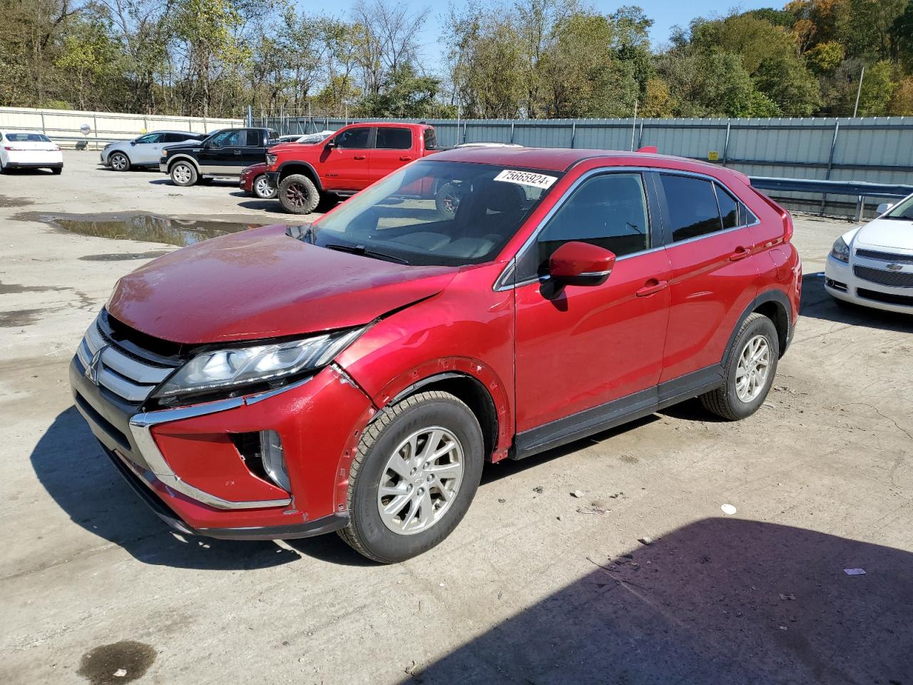 2019 Mitsubishi Eclipse VIN JA4AT3AAXKZ035786
