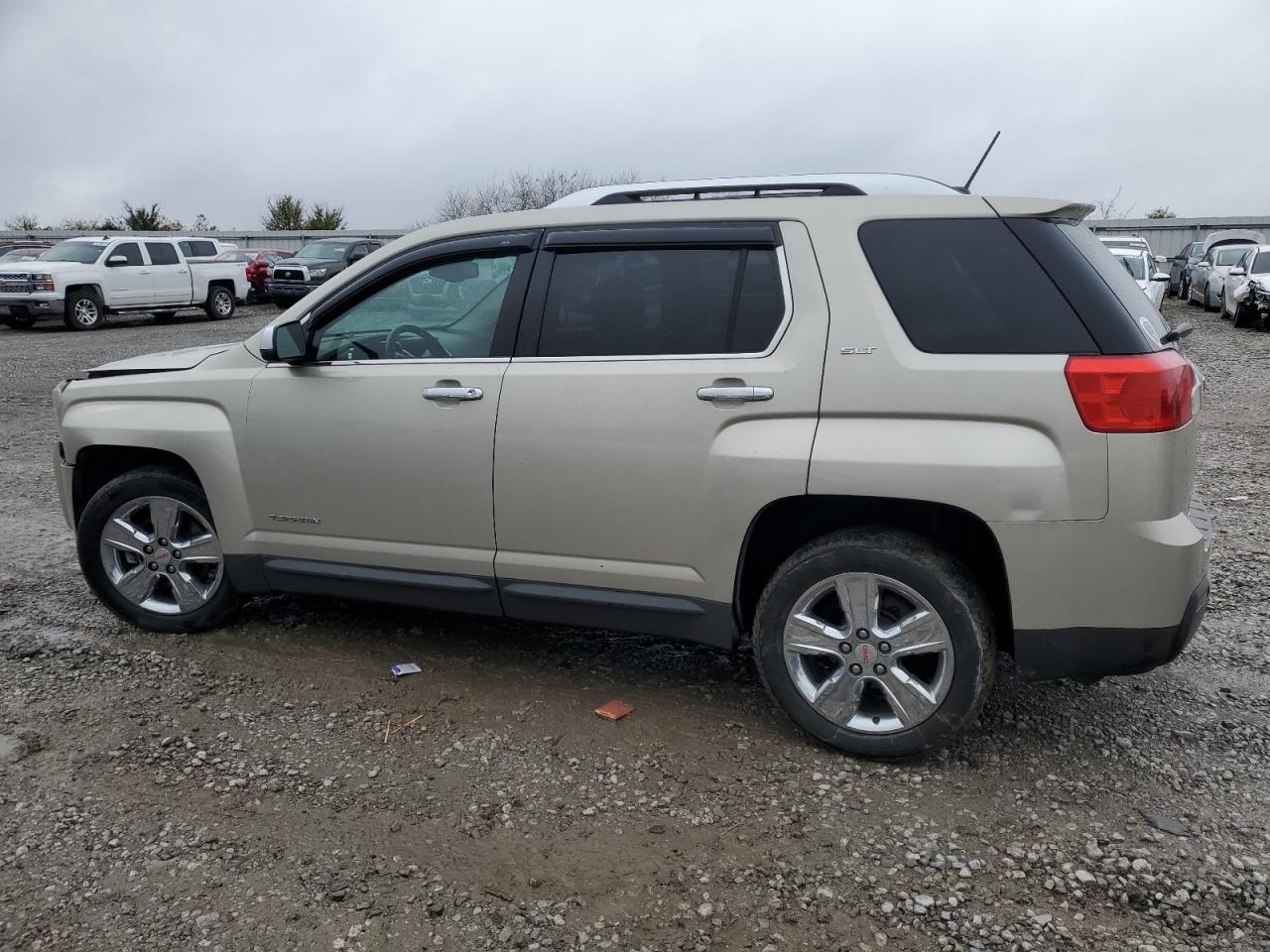 2015 GMC Terrain VIN 2GKALTEK4F6315413 Copart auction photo, front end / rear end damage thumbnail 2