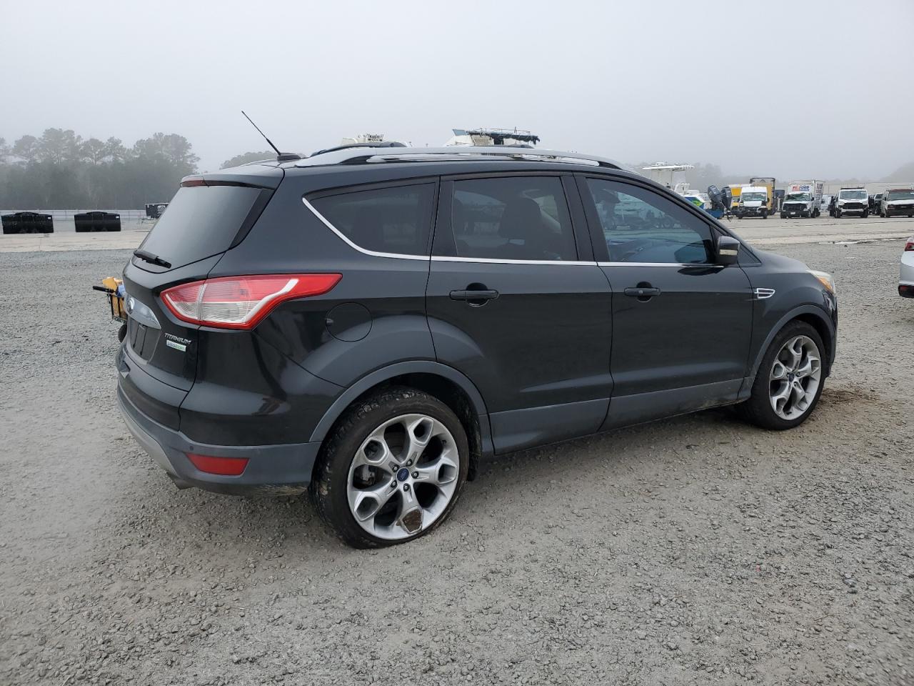 2014 Ford Escape VIN 1FMCU0J91EUD06053 Copart auction photo, rear end damage thumbnail 3