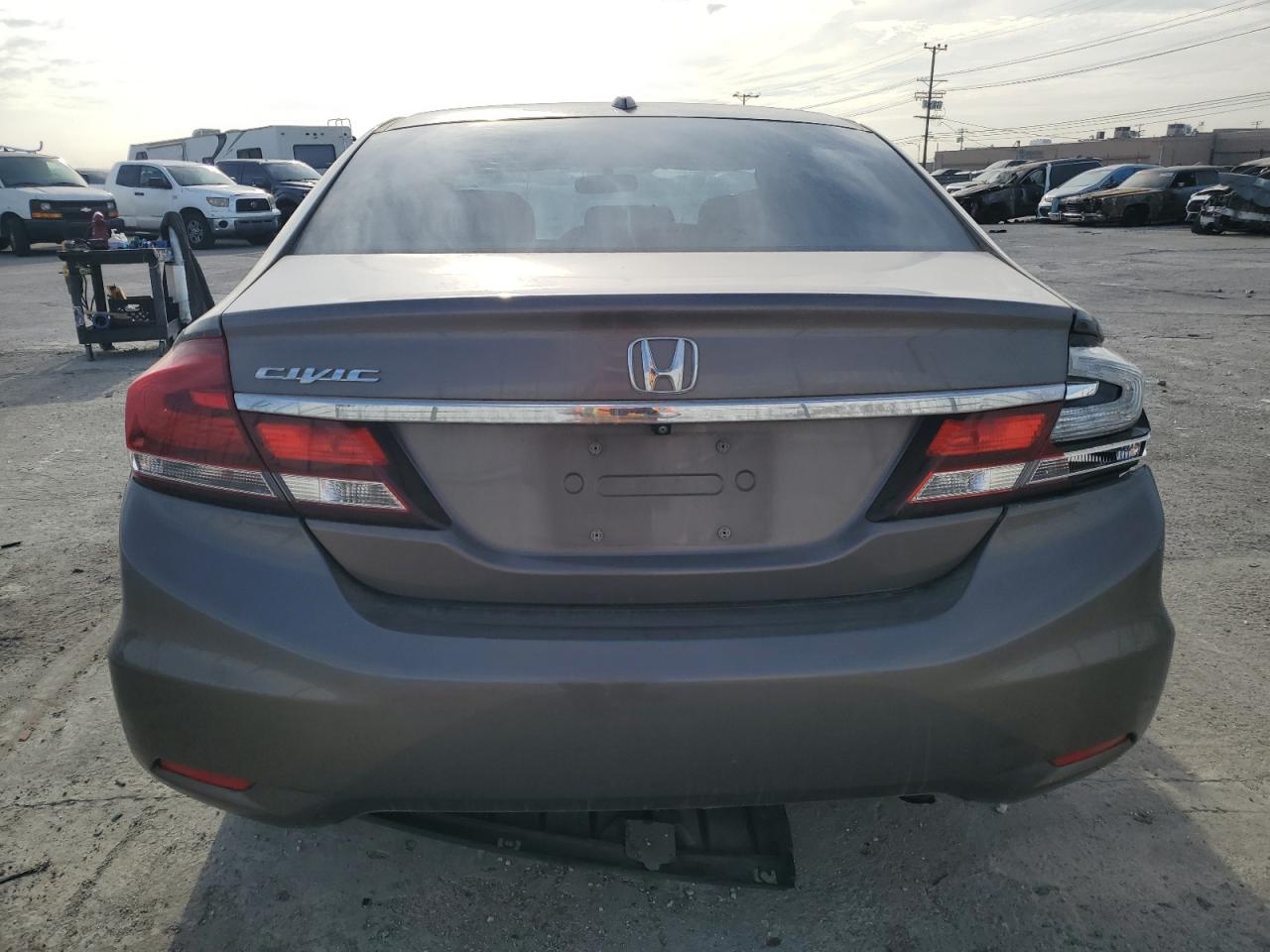2014 Honda Civic VIN 19XFB2F97EE226153 Copart auction photo, front end damage thumbnail 6