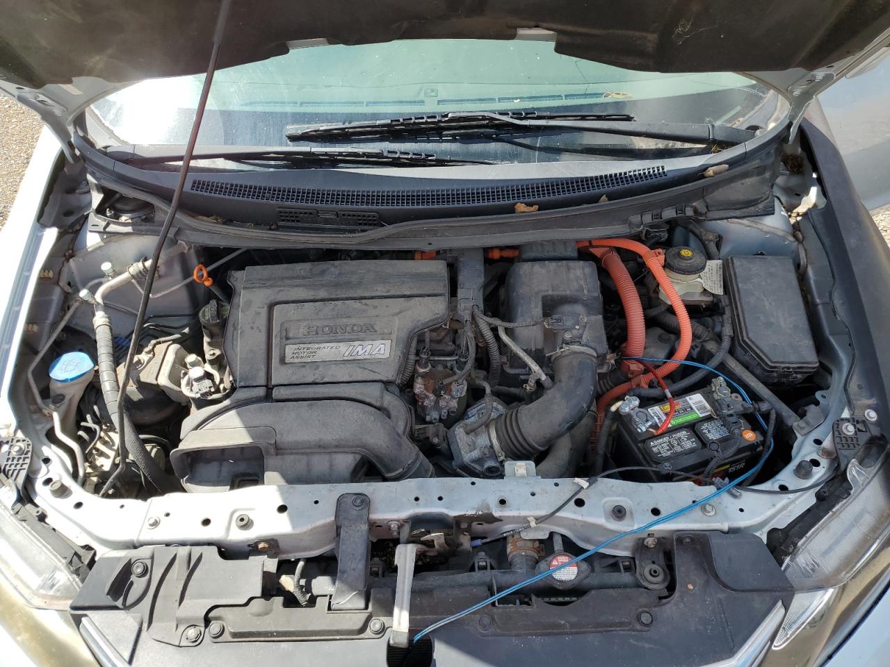 2012 Honda Civic VIN JHMFB4F28CS003725 Copart auction photo, front end damage thumbnail 11