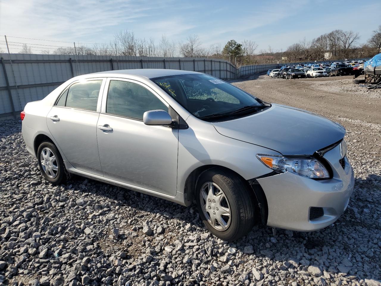 2010 Toyota Corolla VIN JTDBU4EE3AJ063355 Copart auction photo, front end damage thumbnail 4