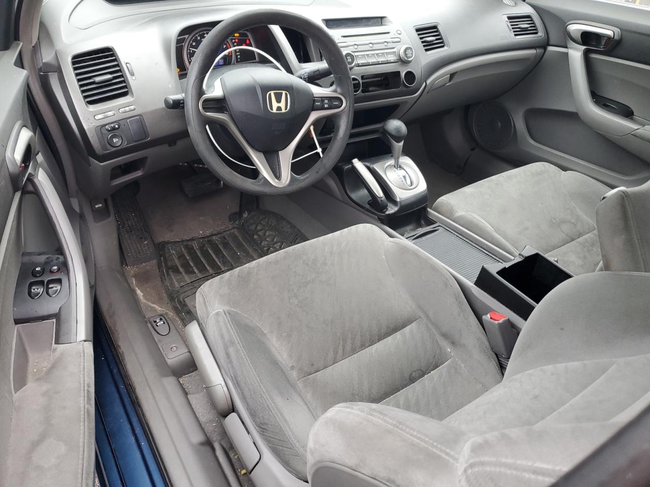 2009 Honda Civic VIN 2HGFG12639H526999 Copart auction photo, side / front end damage thumbnail 8