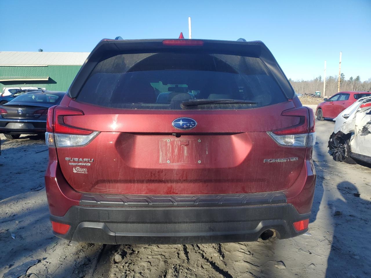2021 Subaru Forester VIN JF2SKAFC6MH507987 Copart auction photo, front end / minor dent/scratches damage thumbnail 6