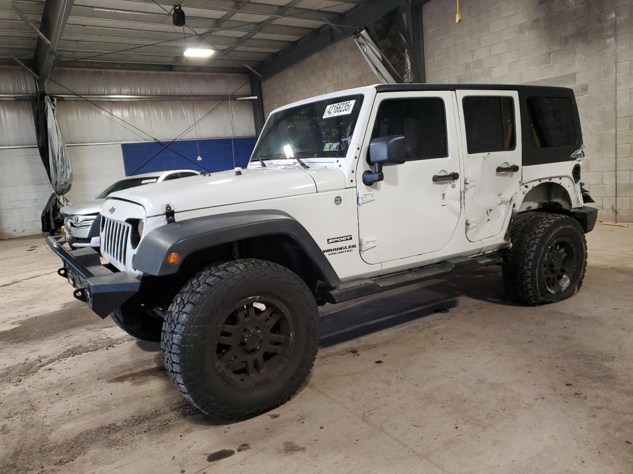 2012 Jeep Wrangler VIN 1C4BJWDGXCL270355