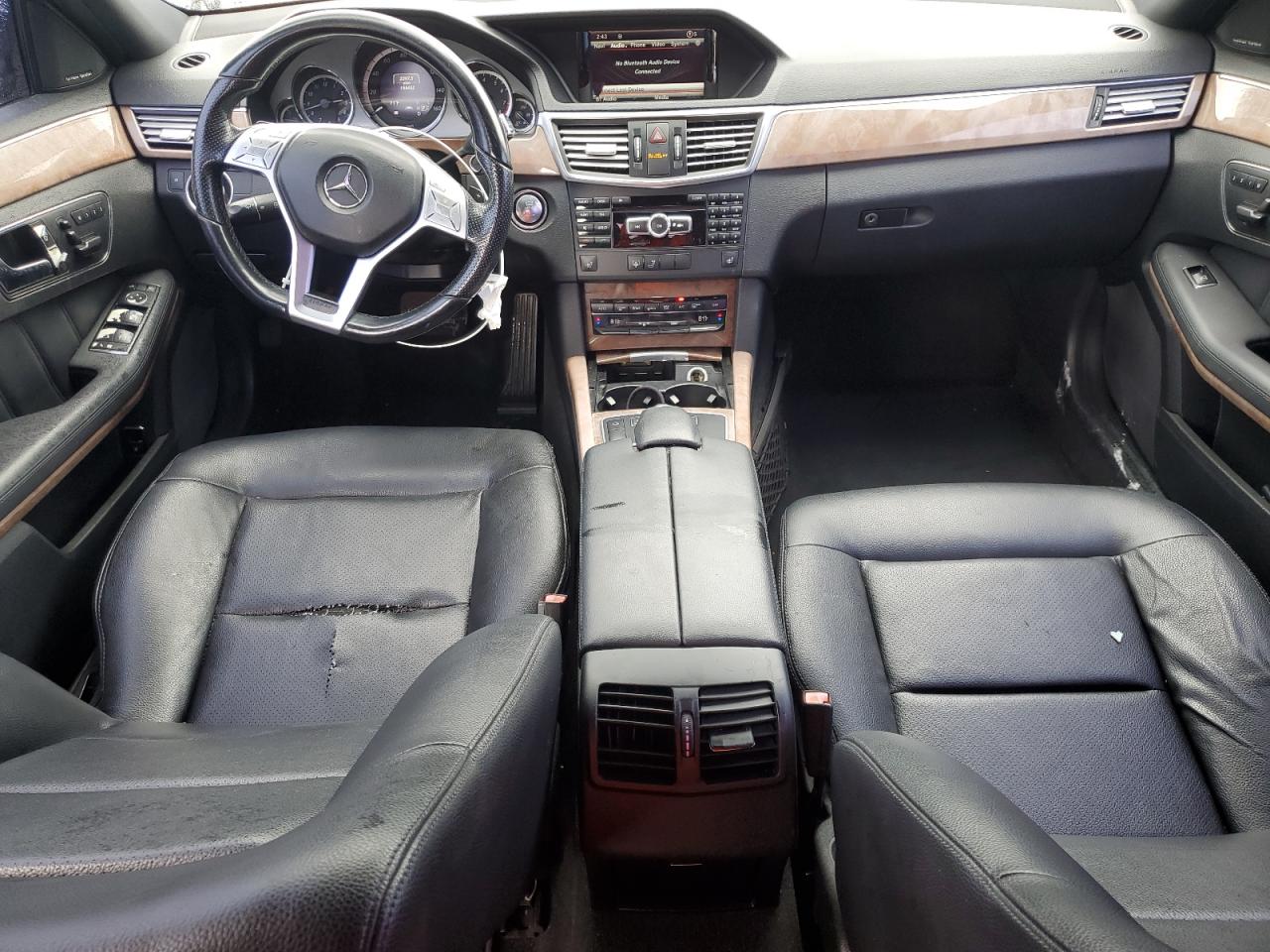 2013 Mercedes-Benz E-klasse VIN WDDHF5KBXDA755627 Copart auction photo, front end damage thumbnail 8