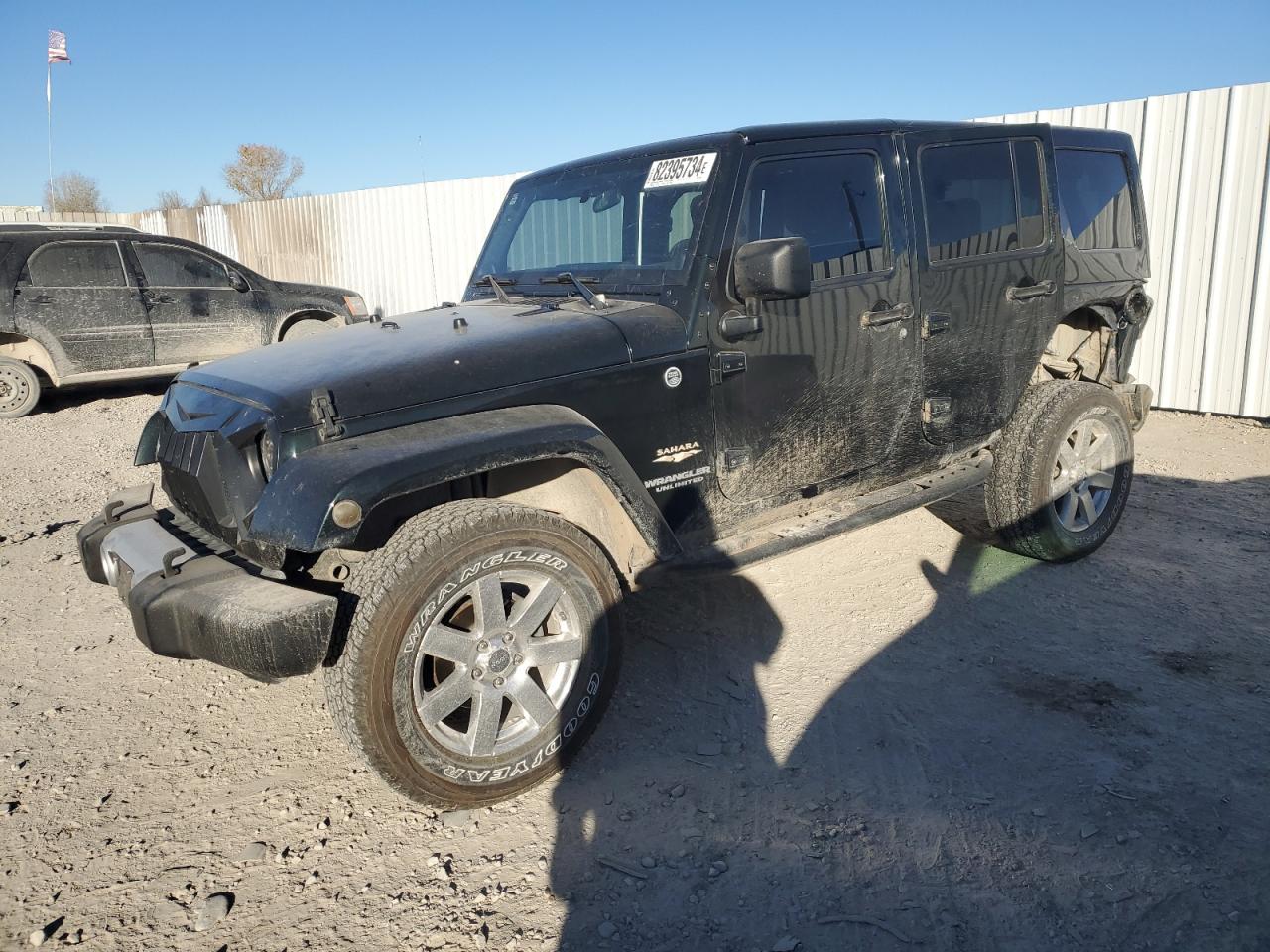 2012 Jeep Wrangler VIN 1C4BJWEG7CL260560