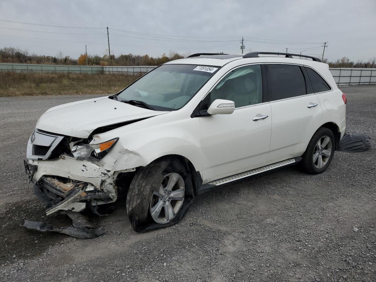 2011 Acura MDX VIN 2HNYD2H68BH511914