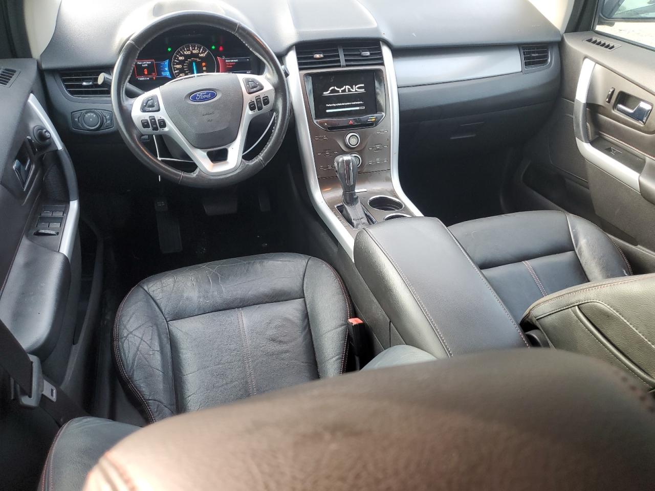 2014 Ford Edge VIN 2FMDK3JC7EBB04427 Copart auction photo, front end / minor dent/scratches damage thumbnail 8