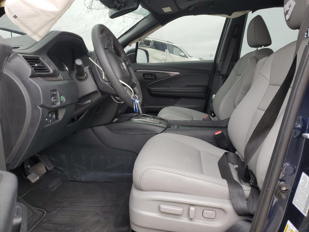 2022 Honda Passport VIN 5FNYF8H52NB029721 Copart auction photo, rollover damage thumbnail 7