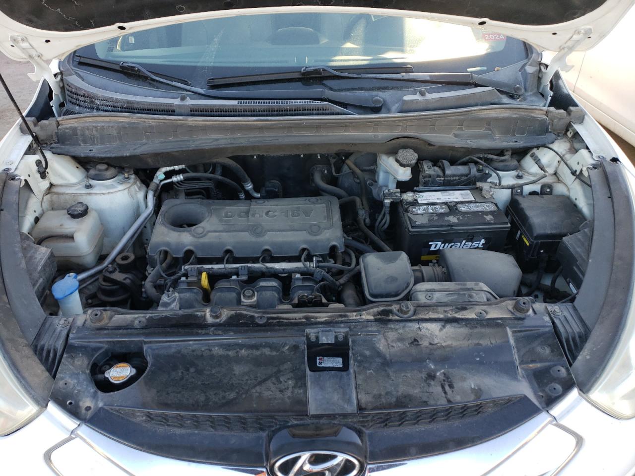 2011 Hyundai Tucson VIN KM8JU3AC8BU202983 Copart auction photo, side damage thumbnail 12