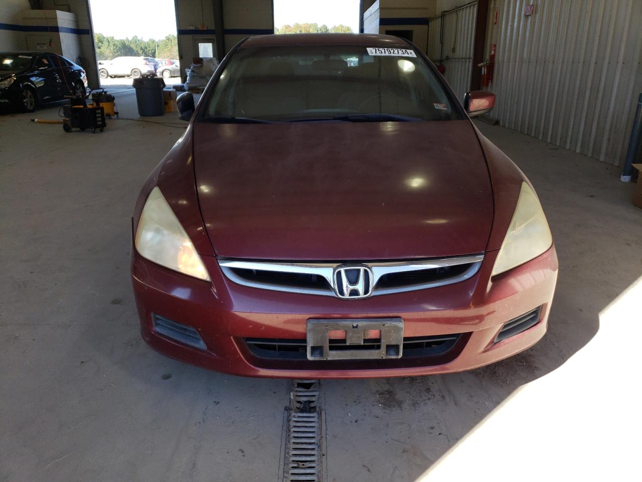 2006 Honda Accord VIN 1HGCM56396A013902 Copart auction photo, side damage thumbnail 5