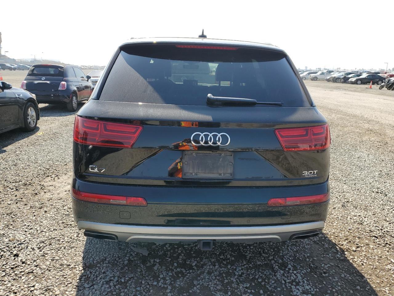 2018 Audi Q7 VIN WA1VAAF77JD052114 Copart auction photo, front end damage thumbnail 6