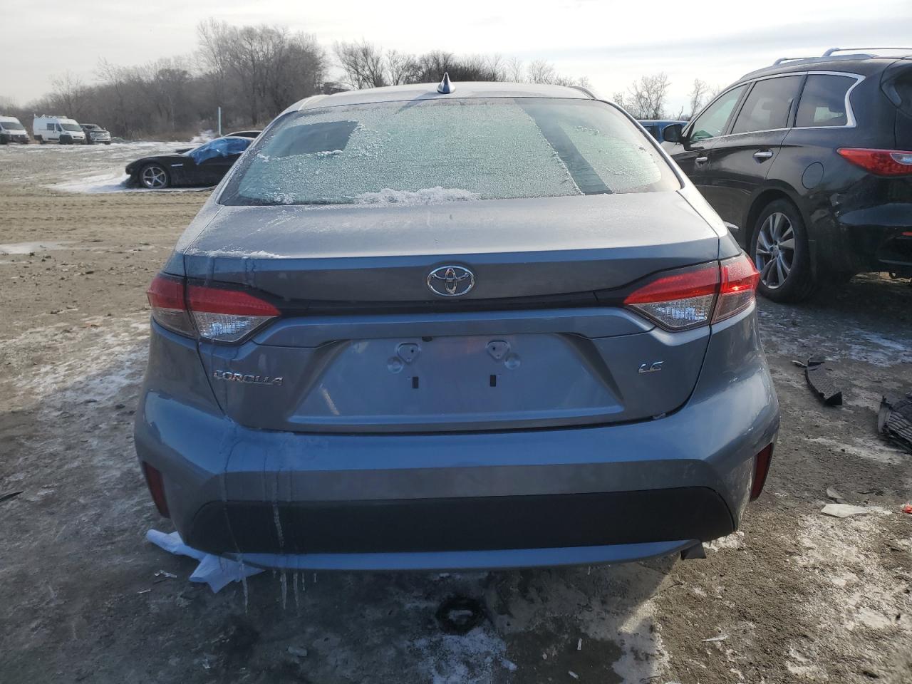 2021 Toyota Corolla VIN 5YFEPMAE0MP261630 Copart auction photo, front end damage thumbnail 6