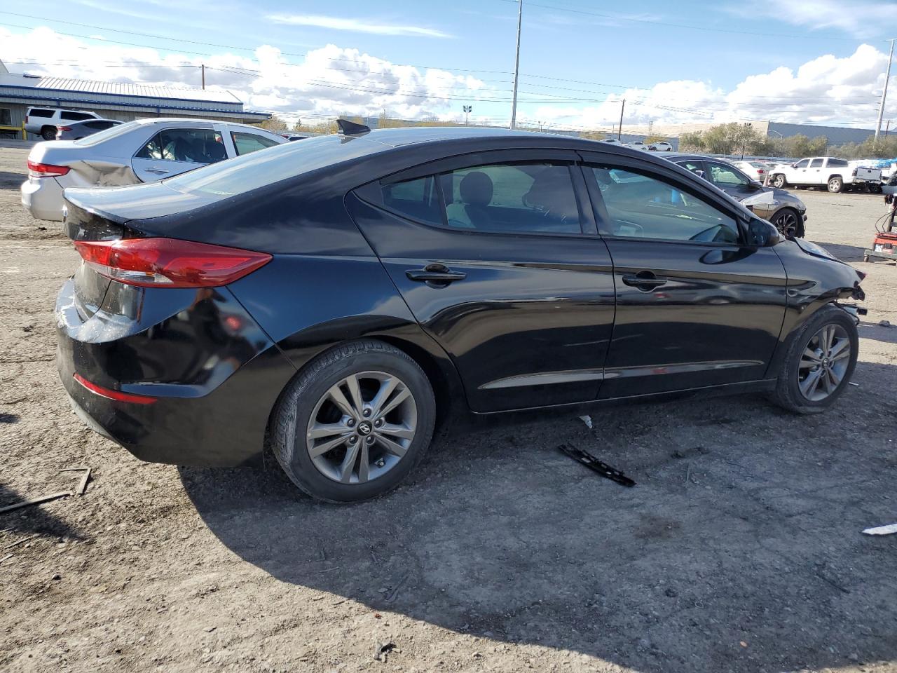 2017 Hyundai Elantra VIN 5NPD84LF6HH179483 Copart auction photo, front end damage thumbnail 3