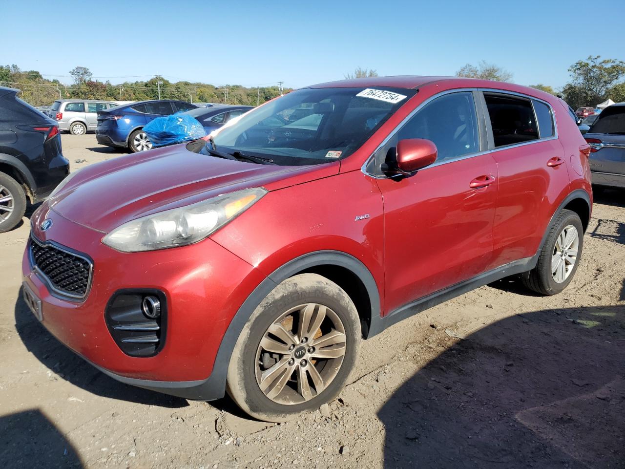 2017 KIA Sportage VIN KNDPMCACXH7101272