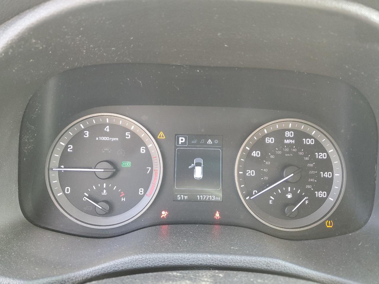 2016 Hyundai Tucson VIN KM8J33A23GU040150 Copart auction photo, front end / rear end damage thumbnail 9
