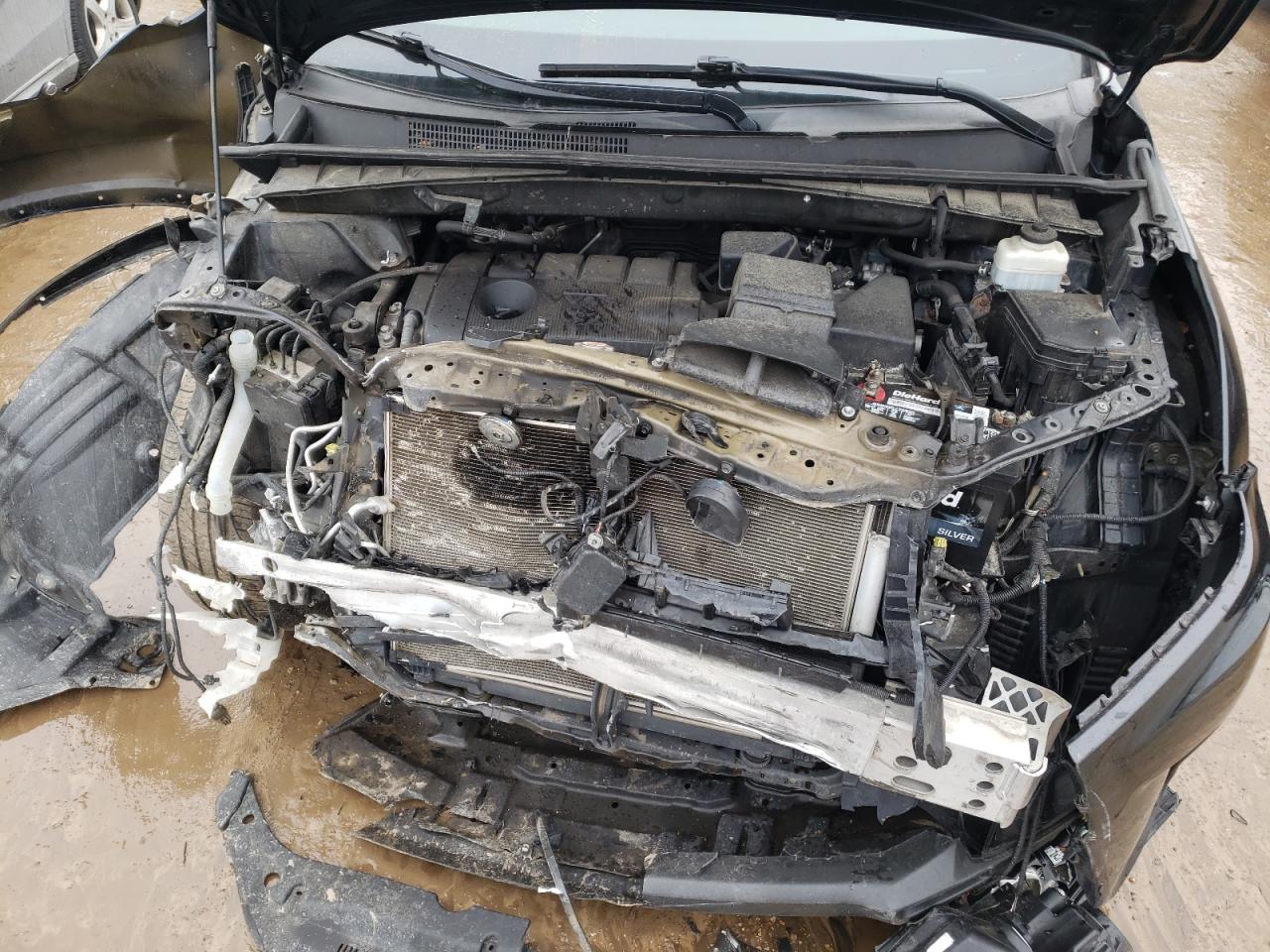 2019 Toyota Highlander VIN 5TDZARFH5KS051421 Copart auction photo, front end / side damage thumbnail 11