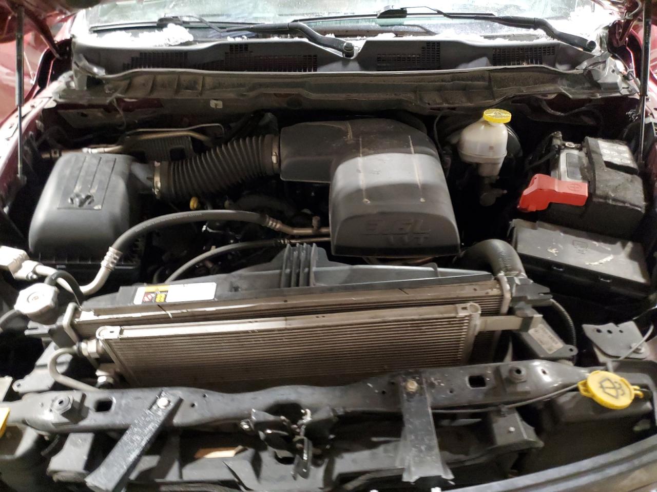 2021 RAM 1500 VIN 1C6RR7GGXMS562367 Copart auction photo, front end damage thumbnail 11