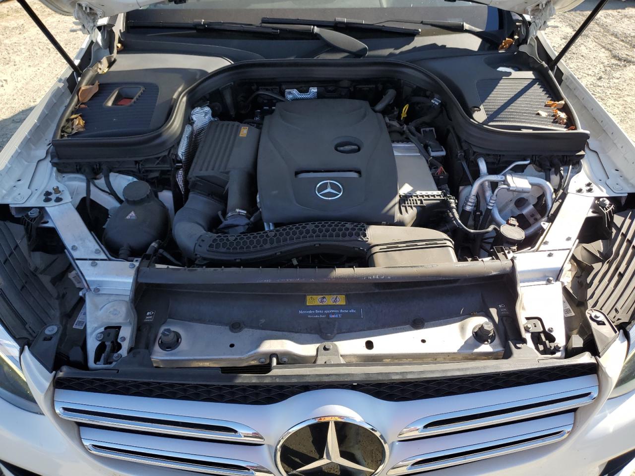 2017 Mercedes-Benz GLC VIN WDC0G4KB1HF219425 Copart auction photo, side damage thumbnail 12
