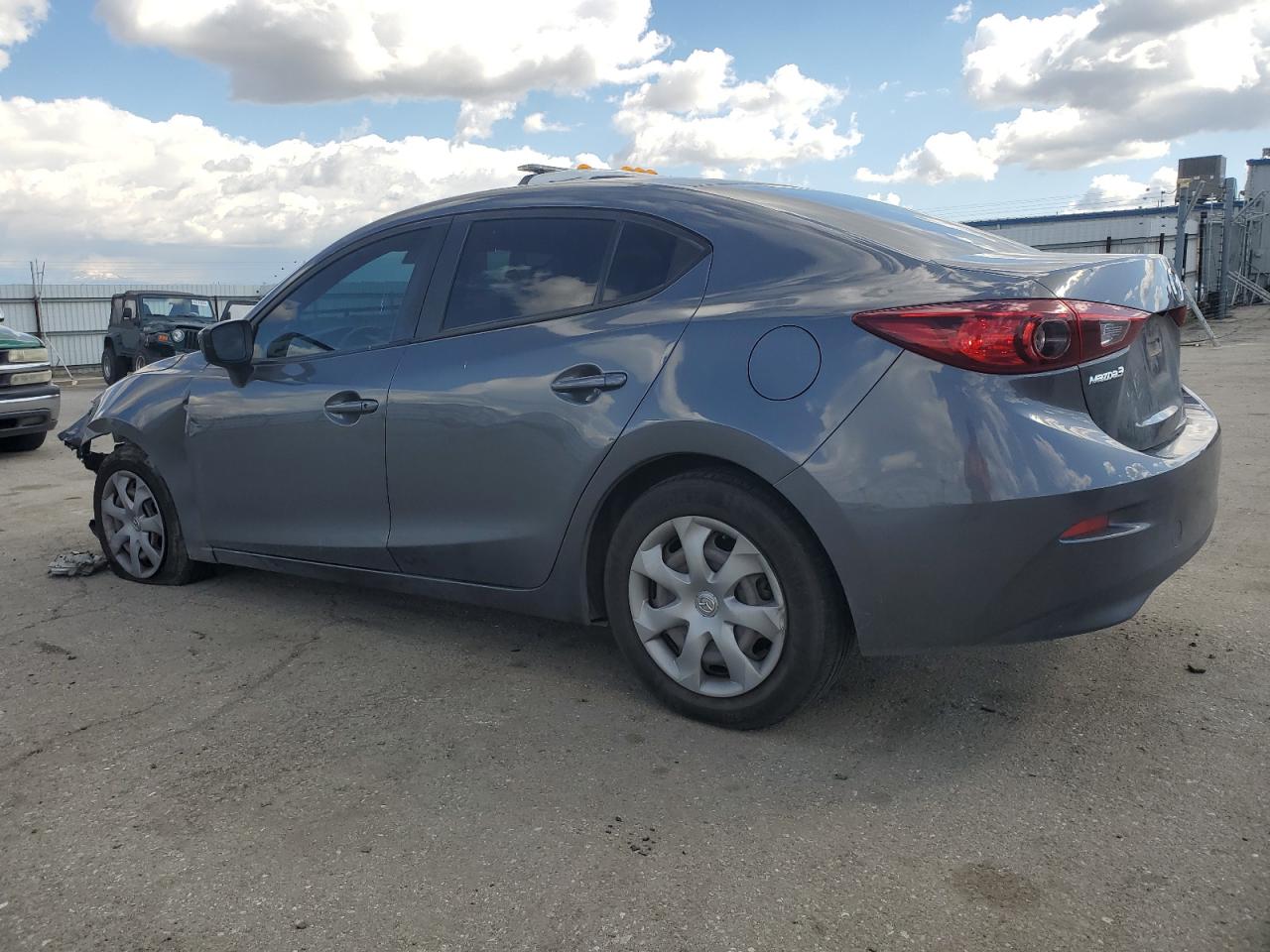 2016 Mazda 3 VIN JM1BM1T75G1296357 Copart auction photo, front end damage thumbnail 2