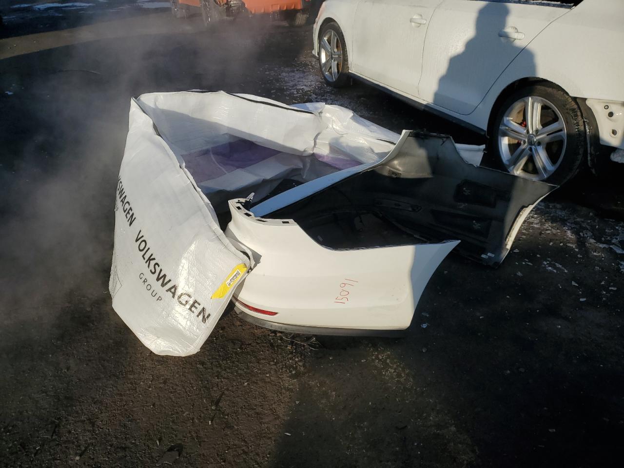 2016 Volkswagen Jetta VIN 3VW5T7AJXGM407499 Copart auction photo, rear end damage thumbnail 14