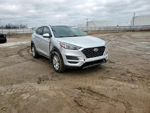 2019 Hyundai Tucson VIN KM8J2CA45KU916973 Copart auction photo, front end / side damage thumbnail 12