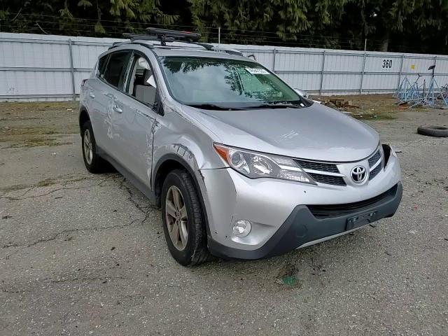 2015 Toyota RAV 4 VIN 2T3RFREV4FW375781 Copart auction photo, side / front end damage thumbnail 12