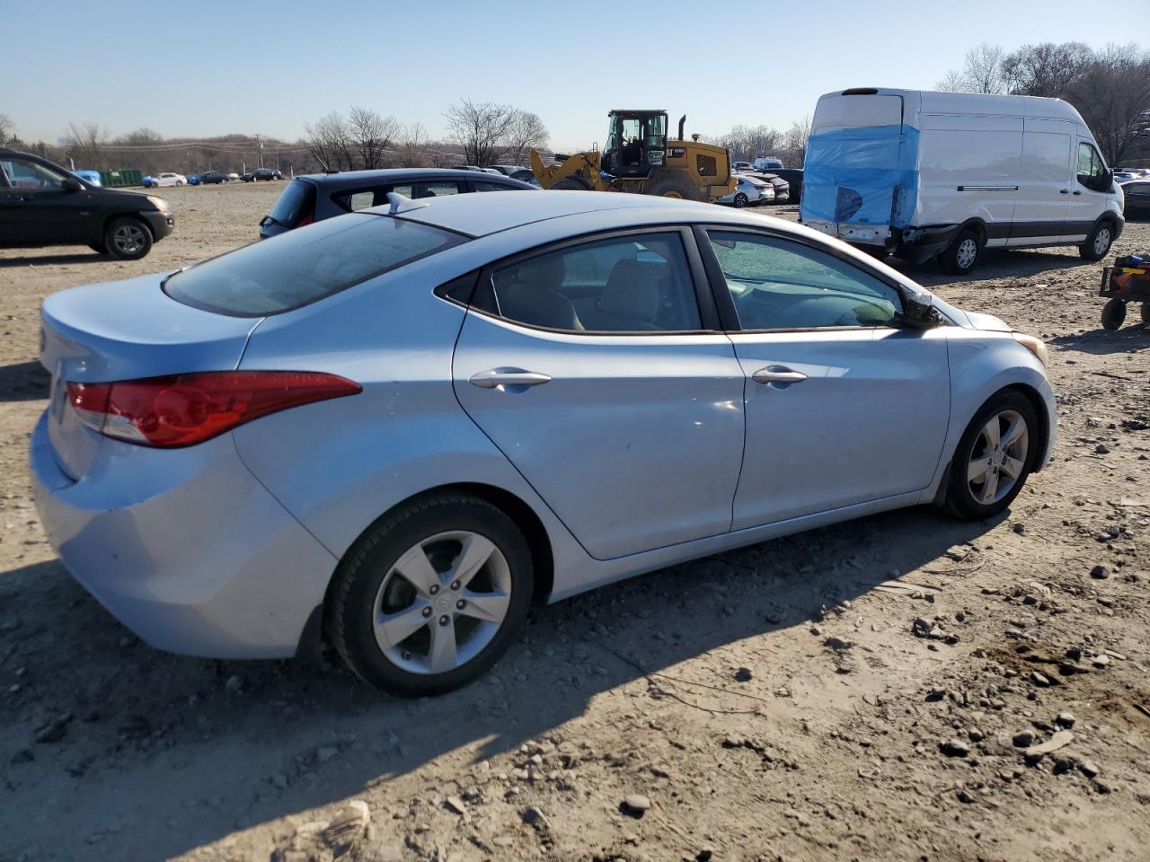 2013 Hyundai Elantra VIN KMHDH4AE4DU591939 Copart auction photo, minor dent/scratches damage thumbnail 3