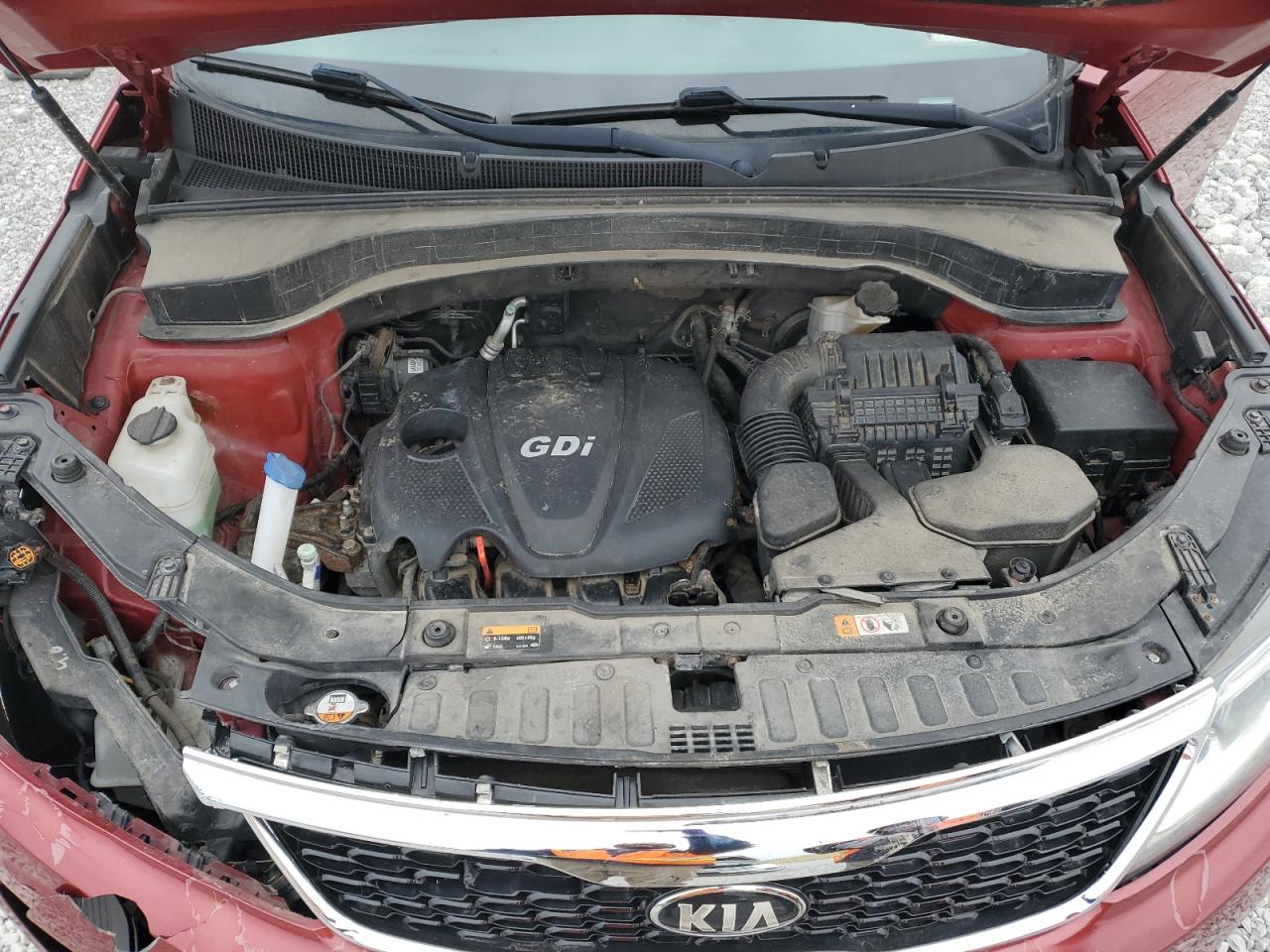 2015 KIA Sorento VIN 5XYKT3A69FG659430 Copart auction photo, front end damage thumbnail 12
