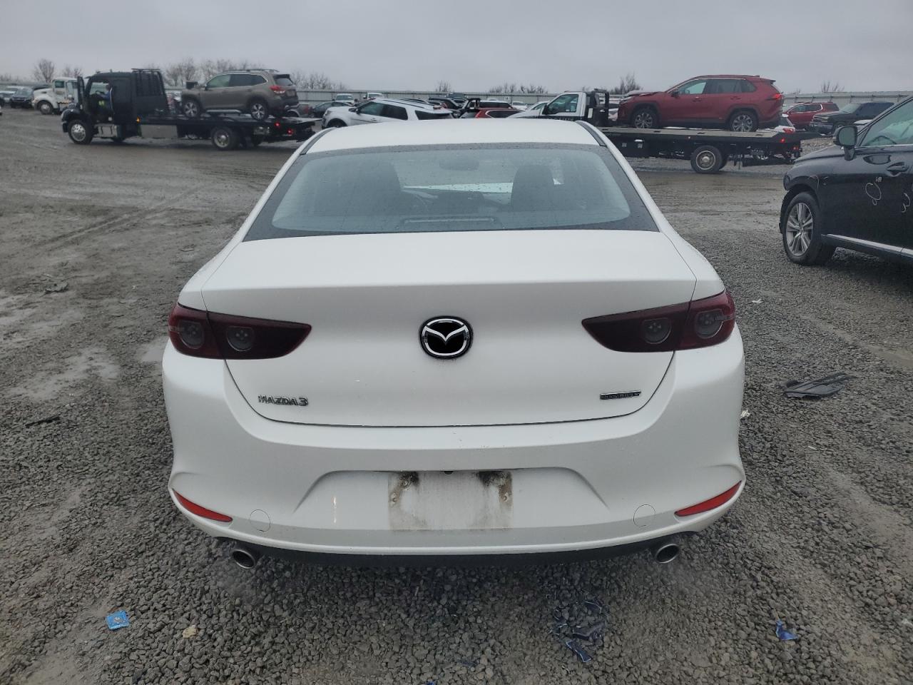 2021 Mazda 3 VIN JM1BPAAL3M1332968 Copart auction photo, front end damage thumbnail 6