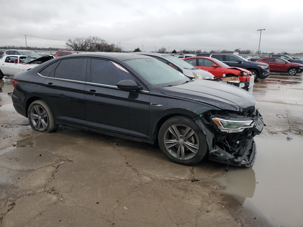 2020 Volkswagen Jetta VIN 3VWCB7BUXLM045199 Copart auction photo, front end / hail damage thumbnail 4