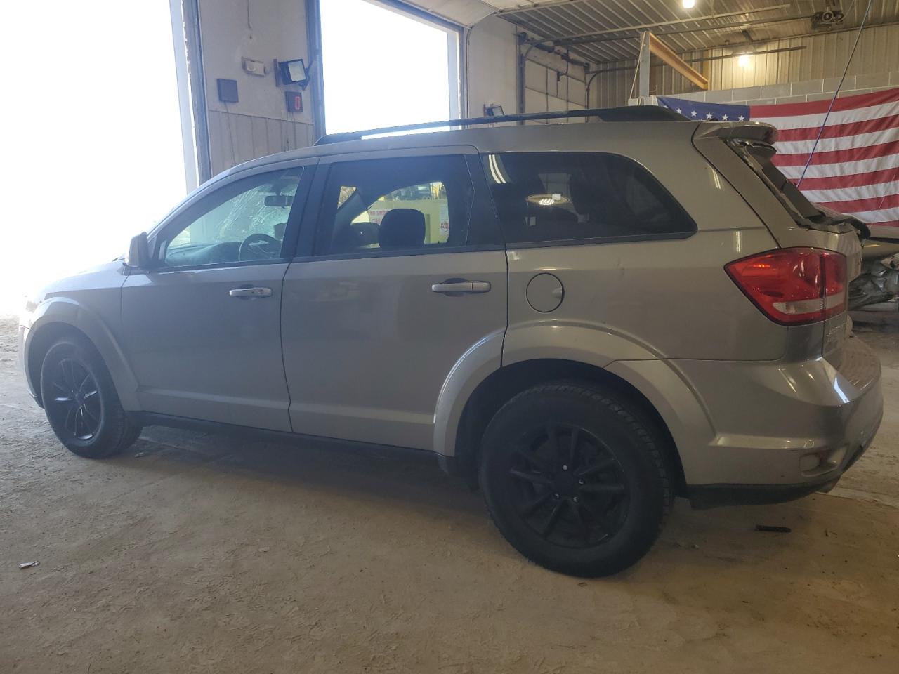 2017 Dodge Journey VIN 3C4PDDBG7HT592306 Copart auction photo, top/roof / all over damage thumbnail 2